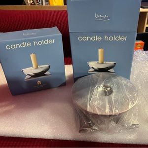 2 Candle Holder by Michael Graves new